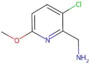 (3-Chloro-6-methoxypyridin-2-yl)methanamine