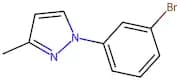 1-(3-Bromophenyl)-3-methyl-1H-pyrazole