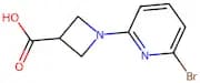 1-(6-Bromo-2-pyridinyl)-3-azetidinecarboxylic acid