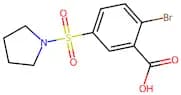 2-Bromo-5-(pyrrolidine-1-sulfonyl)benzoic acid
