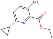 Ethyl 3-amino-6-cyclopropylpicolinate