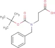 3-(Benzylamino)propanoic acid, N-BOC protected