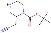 (R)-tert-Butyl 2-(cyanomethyl)piperazine-1-carboxylate