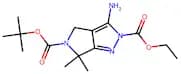 5-tert-Butyl 2-ethyl 3-amino-6,6-dimethylpyrrolo[3,4-c]pyrazole-2,5(4H,6H)-dicarboxylate
