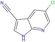 5-Chloro-1H-pyrrolo[2,3-b]pyridine-3-carbonitrile