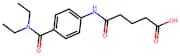 5-((4-(Diethylcarbamoyl)phenyl)amino)-5-oxopentanoic acid