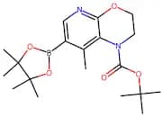 tert-Butyl 8-methyl-7-(4,4,5,5-tetramethyl-1,3,2-dioxaborolan-2-yl)-2,3-dihydro-1H-pyrido[2,3-b][1…