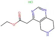 Ethyl 2-(5,6,7,8-tetrahydropyrido[4,3-d]pyrimidin-4-yl)acetate hydrochloride