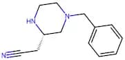 (S)-2-(4-Benzylpiperazin-2-yl)acetonitrile