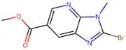 Methyl 2-bromo-3-methyl-3H-imidazo[4,5-b]pyridine-6-carboxylate
