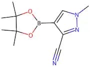 1-Methyl-4-(4,4,5,5-tetramethyl-1,3,2-dioxaborolan-2-yl)-1H-pyrazole-3-carbonitrile