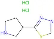 2-(Pyrrolidin-3-yl)-1,3,4-thiadiazole dihydrochloride