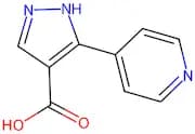 5-(Pyridin-4-yl)-1h-pyrazole-4-carboxylic acid