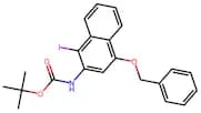 tert-Butyl (4-(benzyloxy)-1-iodonaphthalen-2-yl)carbamate