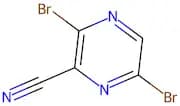 3,6-Dibromopyrazine-2-carbonitrile