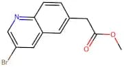 methyl 2-(3-bromoquinolin-6-yl)acetate