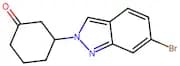 3-(6-Bromo-2H-indazol-2-yl)cyclohexan-1-one