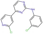 N-(3-chlorophenyl)-4-(2-chloropyridin-4-yl)pyrimidin-2-amine