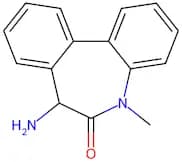 7-Amino-5-methyl-5H-dibenzo[b,d]azepin-6(7H)-one