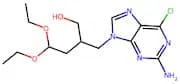 2-((2-Amino-6-chloro-9H-purin-9-yl)methyl)-4,4-diethoxybutan-1-ol