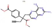 Methyl 4-(2-((2,4-diaminopteridin-6-yl)methyl)-1-methoxy-1-oxopent-4-yn-2-yl)benzoate hydrobromide