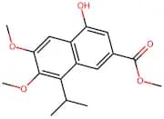Methyl 4-hydroxy-8-isopropyl-6,7-dimethoxy-2-naphthoate