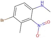 4-Bromo-N-methyl-3-methyl-2-nitroaniline