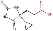 (R)-3-(4-Cyclopropyl-2,5-dioxoimidazolidin-4-yl)propanoic acid