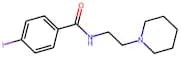 4-Iodo-N-[2-(1-piperidinyl)ethyl]benzamide