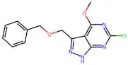 3-((Benzyloxy)methyl)-6-chloro-4-methoxy-1H-pyrazolo[3,4-d]pyrimidine