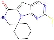 2'-(Methylthio)-7',8'-dihydro-6'H-spiro[cyclohexane-1,9'-pyrazino[1',2':1,5]pyrrolo[2,3-d]pyrimidi…