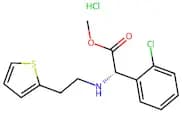 (S)-Methyl 2-(2-chlorophenyl)-2-((2-(thiophen-2-yl)ethyl)amino)acetate hydrochloride