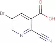 5-Bromo-2-cyanonicotinic acid