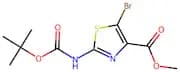 Methyl 5-bromo-2-((tert-butoxycarbonyl)amino)thiazole-4-carboxylate