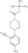tert-Butyl 4-(2-cyano-4-methylphenyl)piperazine-1-carboxylate