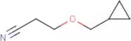 3-(Cyclopropylmethoxy)propanenitrile