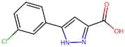 5-(3-Chlorophenyl)-1H-pyrazole-3-carboxylic acid