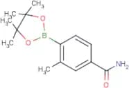 (4-Carbamoyl-2-methylphenyl)boronic acid, pinacol ester