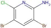3,5-Dibromo-6-chloropyridin-2-amine
