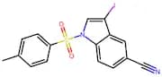 3-Iodo-1-tosyl-1H-indole-5-carbonitrile