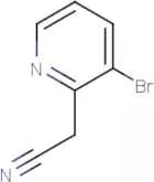 2-(3-Bromopyridin-2-yl)acetonitrile