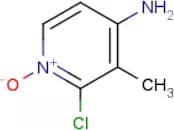4-Amino-2-chloro-3-methylpyridin-1-ium-1-olate