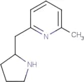 2-Methyl-6-(2-pyrrolidinylmethyl)pyridine