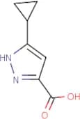 5-Cyclopropyl-1H-pyrazole-3-carboxylic acid