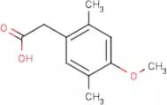 (4-Methoxy-2,5-dimethylphenyl)acetic acid