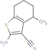 2-Amino-4-methyl-4,5,6,7-tetrahydro-1-benzothiophene-3-carbonitrile
