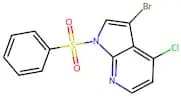 3-Bromo-4-chloro-1-(phenylsulfonyl)-1H-pyrrolo[2,3-b]pyridine