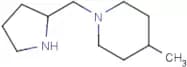 4-Methyl-1-(pyrrolidin-2-ylmethyl)piperidine