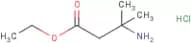 Ethyl 3-amino-3-methylbutanoate hydrochloride
