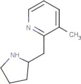 3-Methyl-2-(2-pyrrolidinylmethyl)pyridine